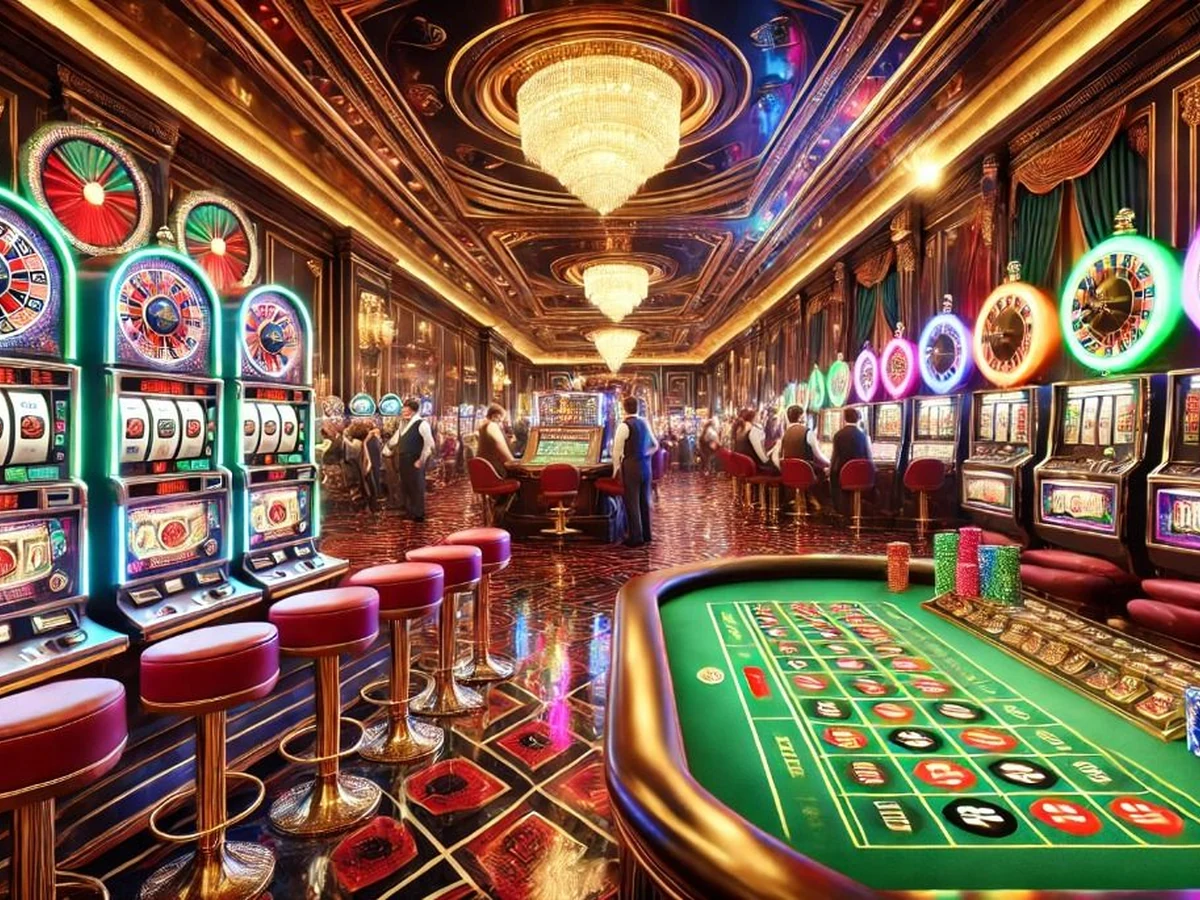 Tampilan permainan slot FATCAI99 dengan reel dan simbol berwarna